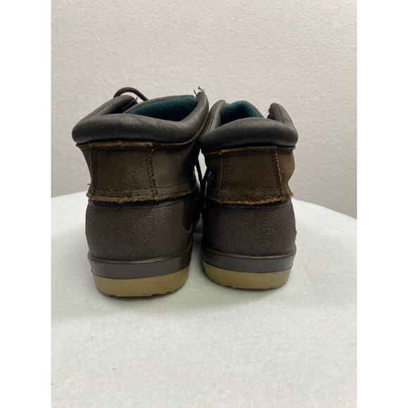 Mens Aspen Sport Brown Suede & Leather Duck Boots Size 7 - Picture 5 of 8